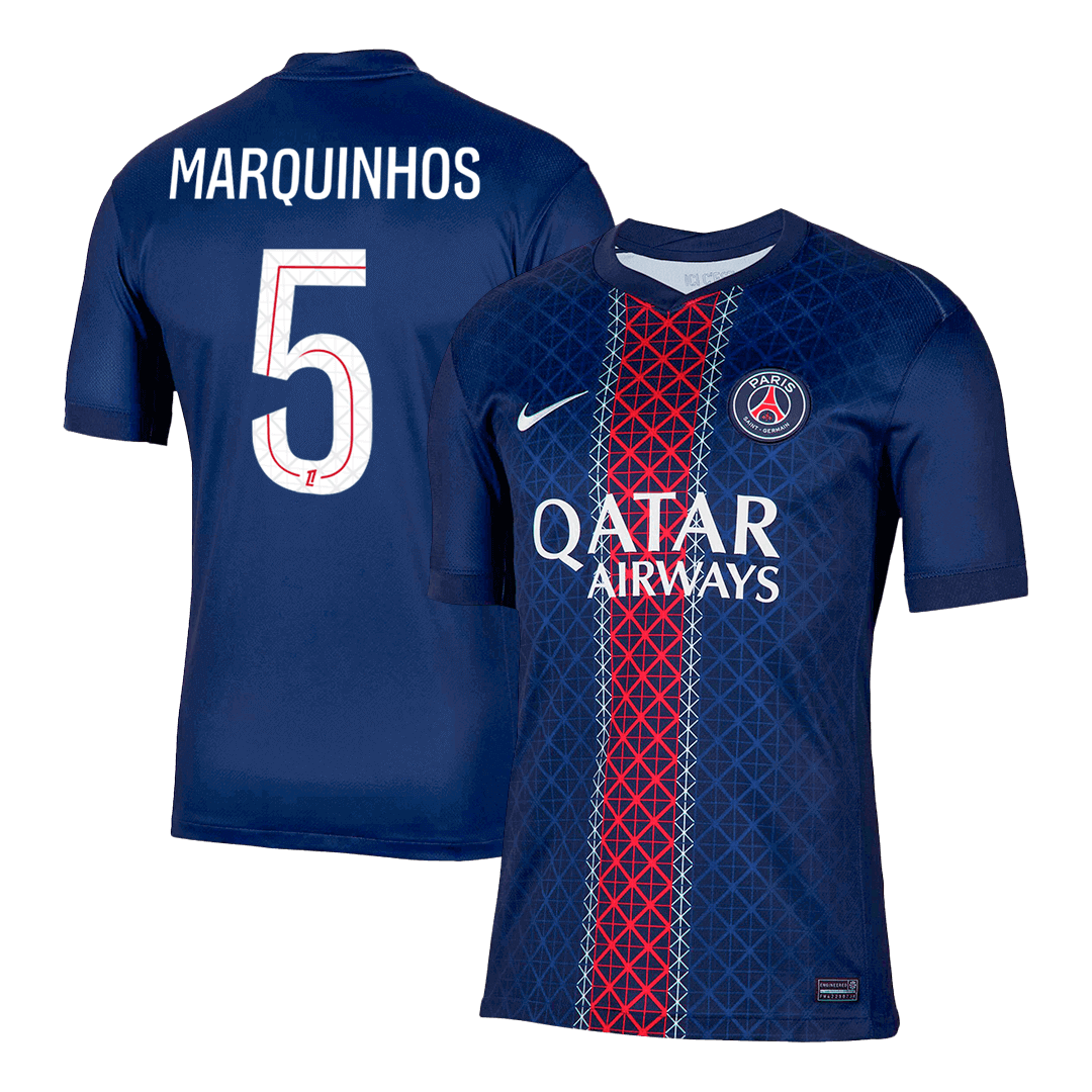 MARQUINHOS #5 PSG Thuisshirt 2025/26