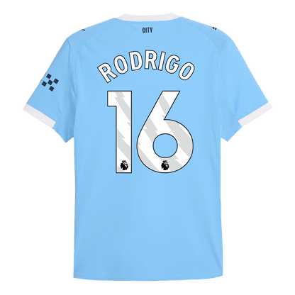 RODRIGO #16 Manchester City Thuisshirt 2025/26 Spelersversie