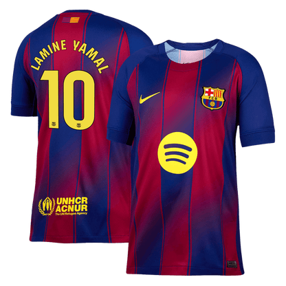 LAMINE YAMAL #10 Barcelona Thuisshirt 2025/26