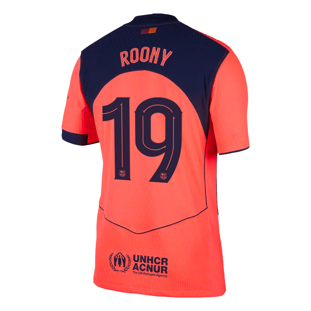 ROONY #19 Barcelona Derde Shirt 2025/26 Spelersversie - UCL