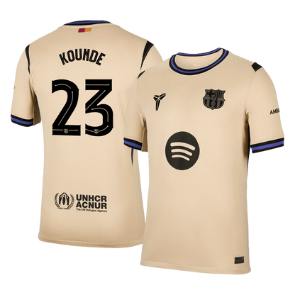 KOUNDE #23 Barcelona Uitshirt 2025/26 - UCL