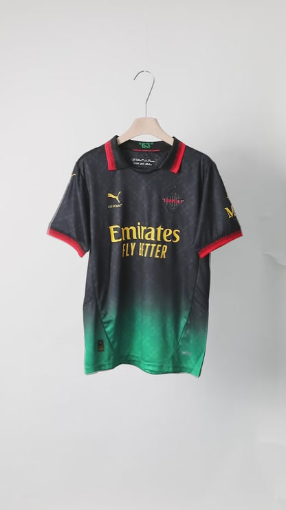"JOÃO FÉLIX" #79 AC Milan Vierde Shirt 2024/25 Zwart